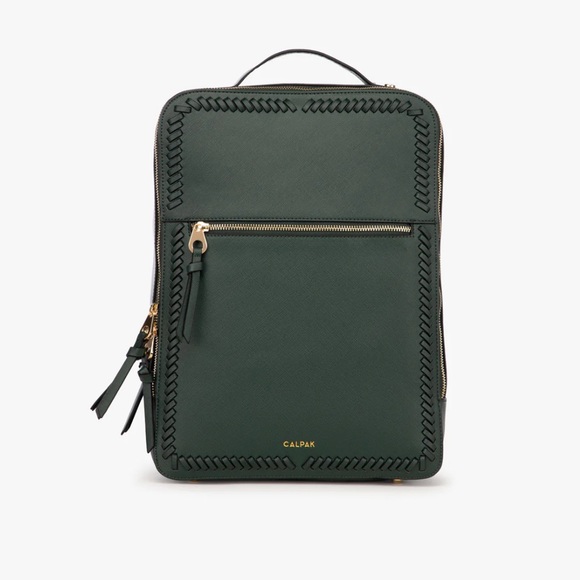 Calpak Accessories Kaya Laptop Backpack In Emerald Poshmark